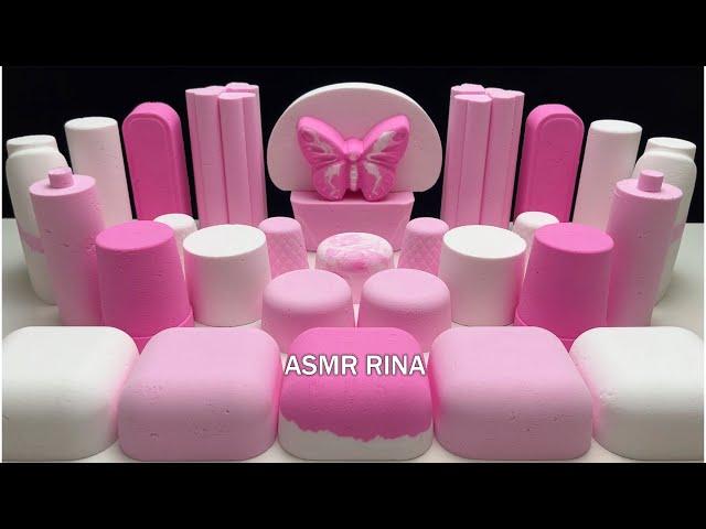 ASMR crunchy fuchsia baking soda