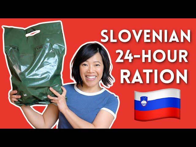 What's Inside A 24-Hour Slovenian Combat Ration?