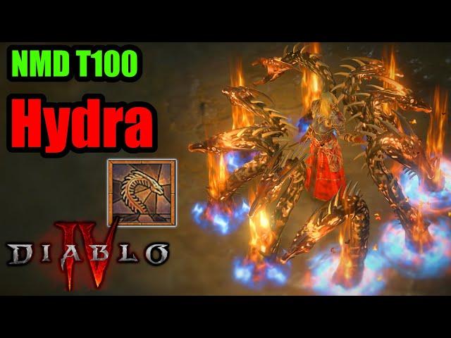 Hydra Build Tier 100 Nightmare Dungeon Clear Season 5 PTR - Diablo 4 Sorc Build