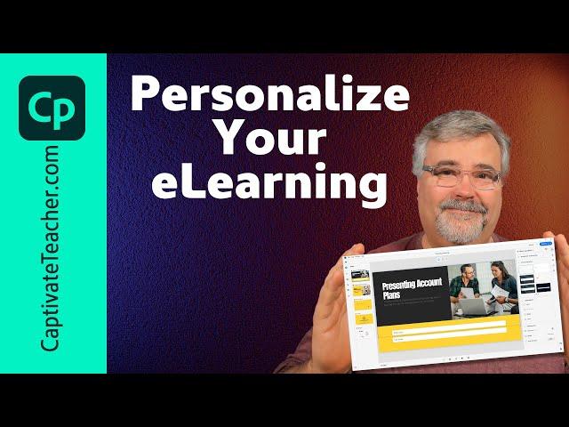 All-New Adobe Captivate: Capture Learner's Name To Personalize Elearning