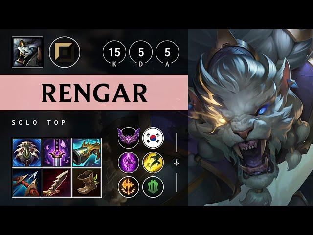 Rengar Top vs Mordekaiser: Unstoppable - KR Master Patch 14.23