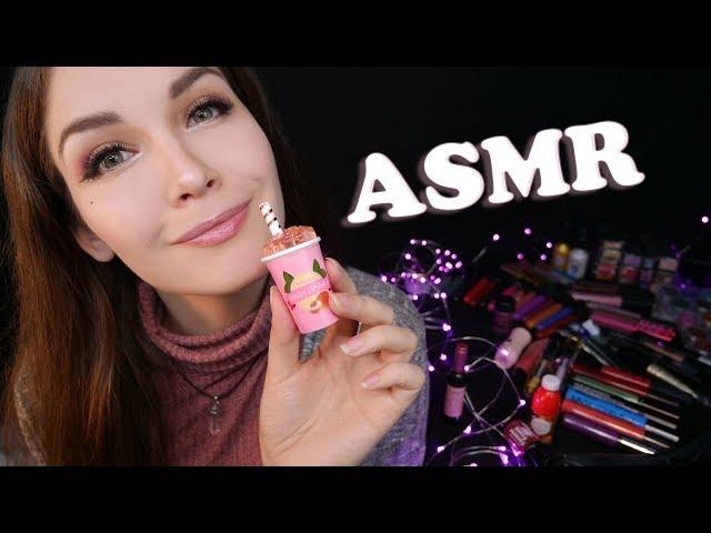 ASMR   Whisper, Tapping and Cosmetics  [Russian][Subtitles]