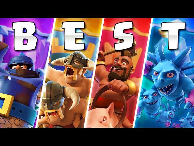 Using the Best Clash Royale Deck from EVERY League