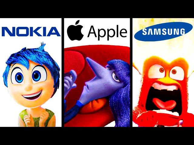 Inside Out 2 but Famous Phone Ringtones