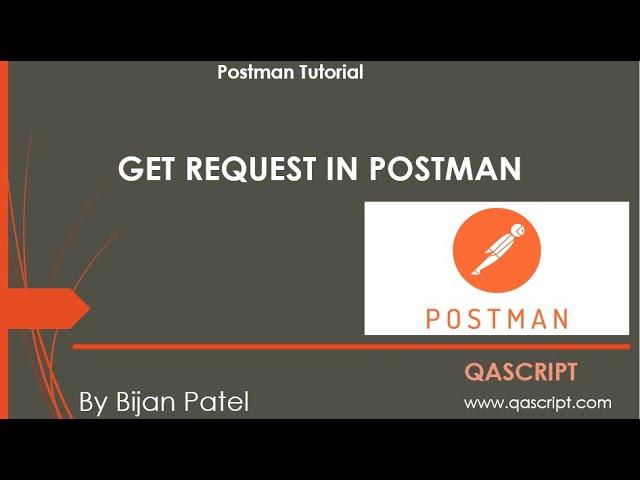 Postman Tutorial - Sending first Get Request in Postman