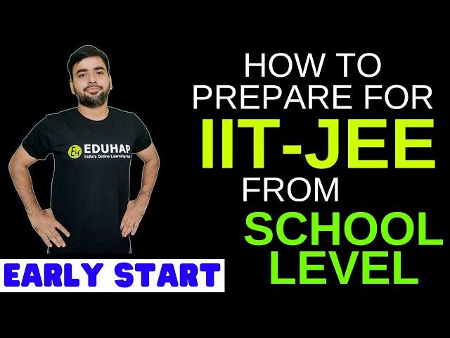 HOW TO START FOR IIT JEE PREPARATION RIGHT FROM SCHOOL LEVEL? || CLASS 8, 9 10