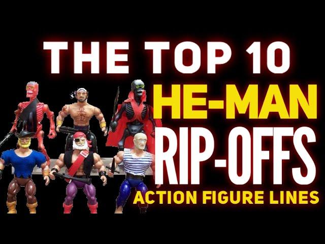 Top 10 He-man Ripoff Action Figure Lines