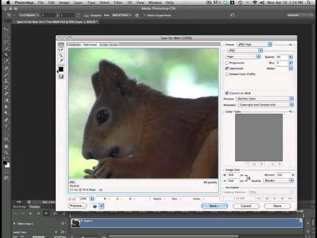 Quick Tip: Use the New Timeline in Photoshop CS6 to Create an Animated GIF from a Video