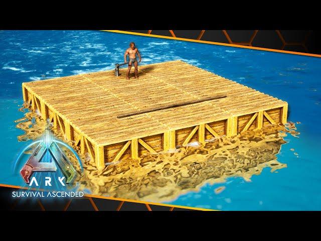 How to Build a Raft with Foundations that Works in ARK: Survival Ascended!