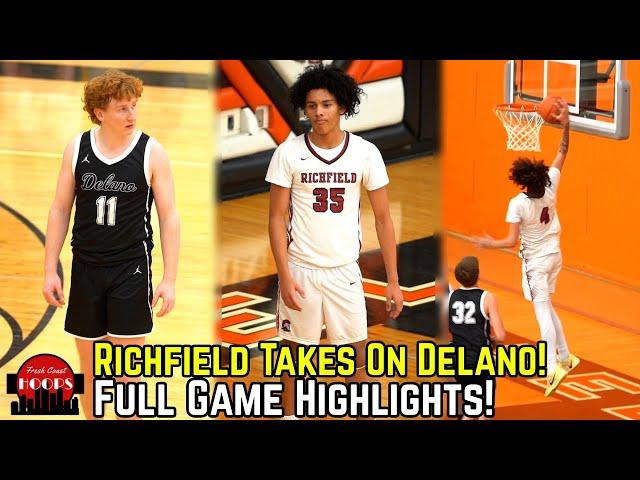 Richfield vs Delano Goes Down To The Wire! Full Game Highlights