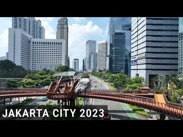 Video Drone Pusat Kota Jakarta 2023