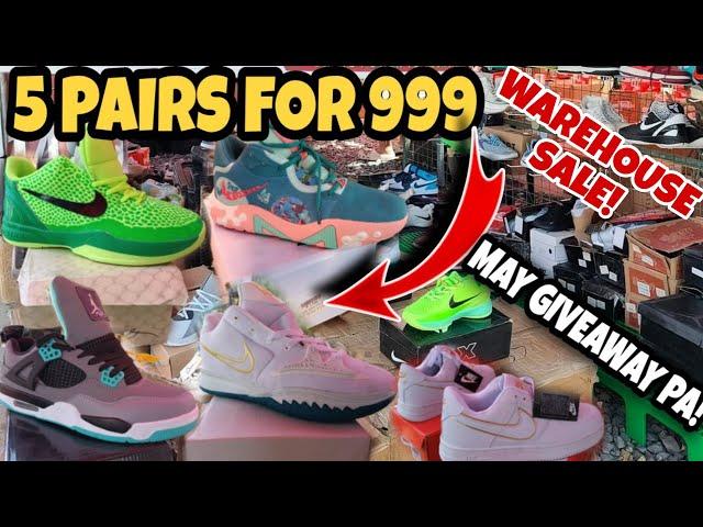 WAREHOUSE SALE! 5 Pairs for 999 na Sapatos UP to 70% OFF May pa Free Giveaway pa | Sole Squad PH