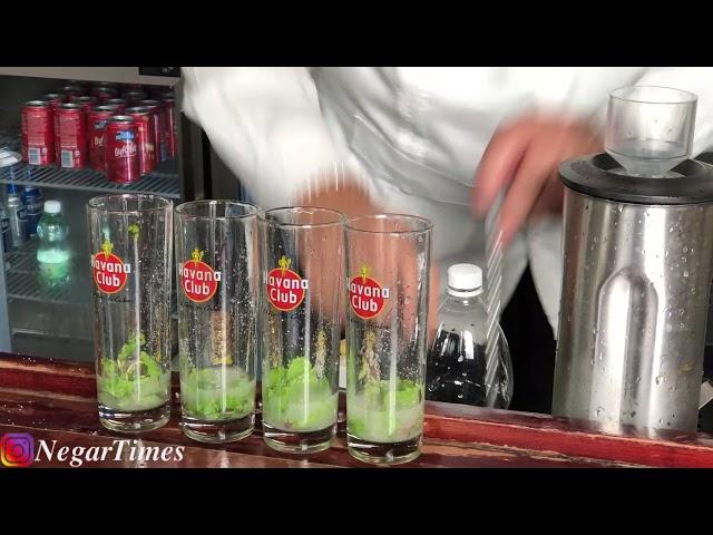 How to make Classic Cuban Mojito - Havana, Cuba