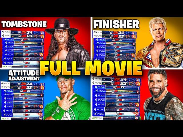 Hitting A Finisher In EVERY WWE 2K Game! (FULL MOVIE)