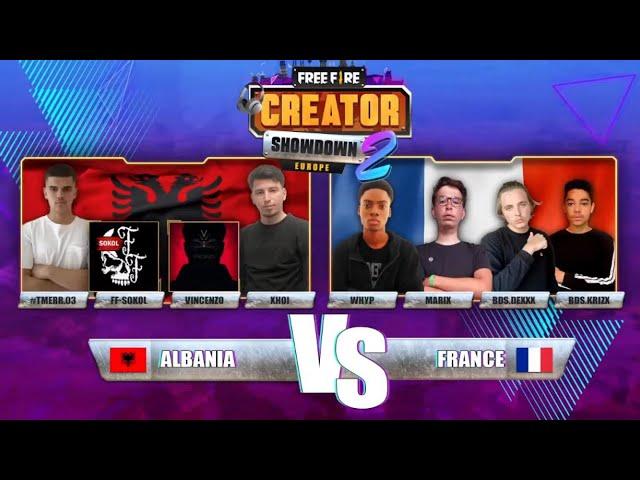 ALBANIA  VS FRANCE    @Vincenzo74 @techreusgaming @ProGamerAlbania @SOKOLII