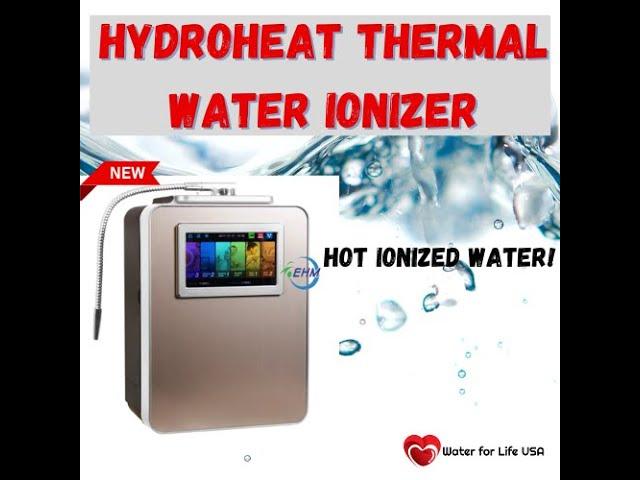 HydroHeat Thermal Water Ionizer pH and ORP Demonstration