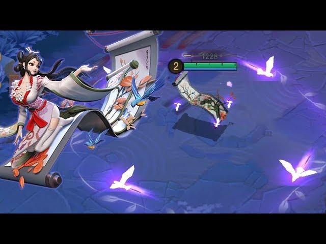 NEW SHIKIGAMI 'HANA' SUPPORT GAMEPLAY - ONMYOJI ARENA