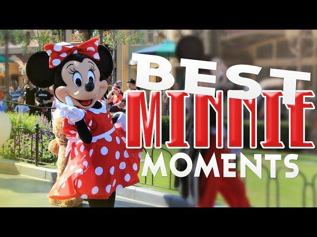 The BEST MINNIE Mouse moments/dances at Disneyland/Disney World!