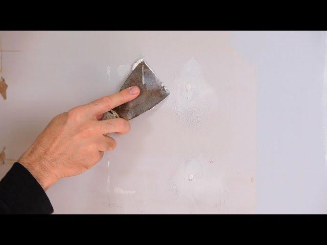 How to Fix Small Holes | Drywall Repair