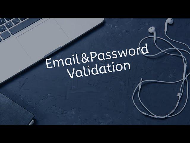 UITextField Email & Password Validation In Swift IOS