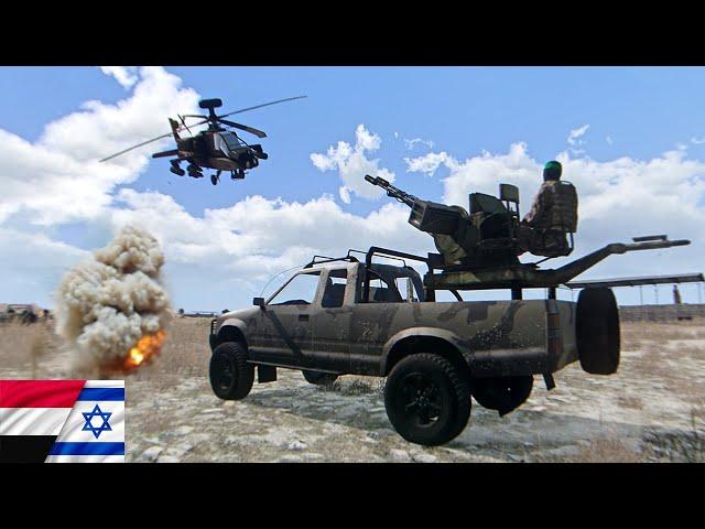 Yemeni Anti-Aircraft Units Destroyed Israel's Advanced Fighter Jets - Arma 3