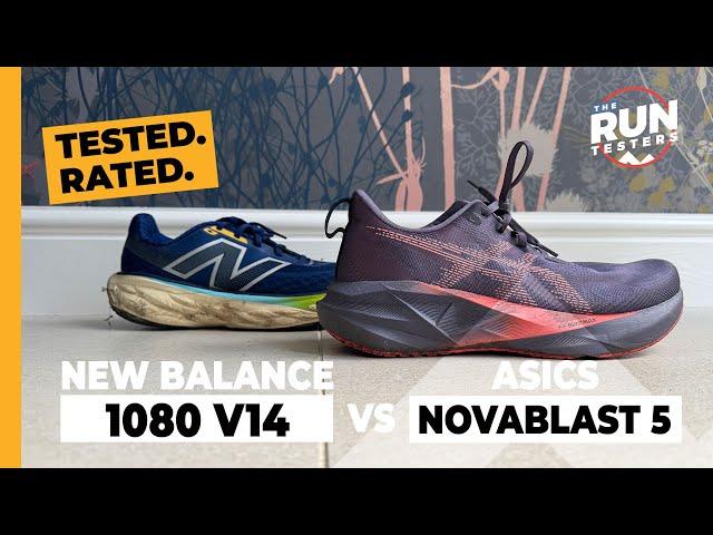 ASICS Novablast 5 vs New Balance 1080v14: What's the best daily trainer?