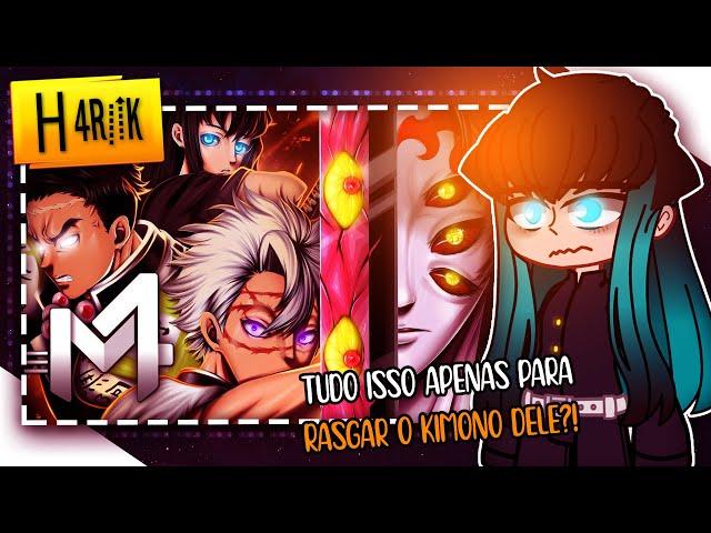 Hashiras Reagem a Hashiras x Kokushibou | Castelo Infinito - M4rkim // H4riik