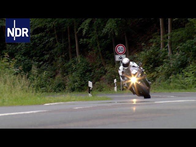 Oberharz: Jagd auf Motorrad-Raser | DIE REPORTAGE | NDR Doku