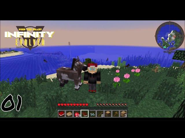 FTB: Infinity Evolved Episode #1 | SO MANY NEW ITEMS