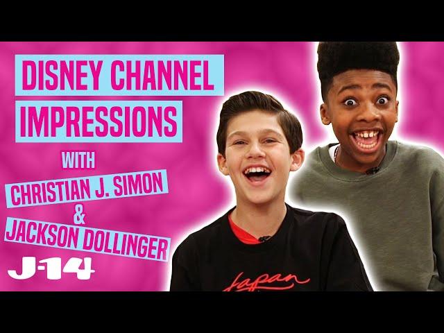 Sydney to the Max Stars Jackson Dollinger and Christian J. Simon Do Disney Channel Impressions