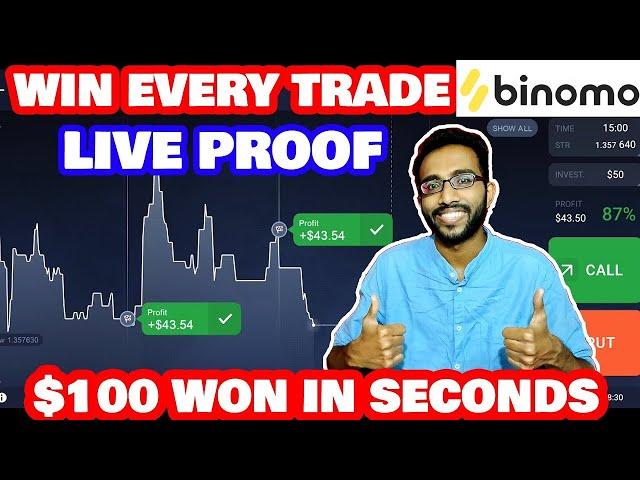 How to Win Every Trade in Binomo with Proof | Truth Exposed