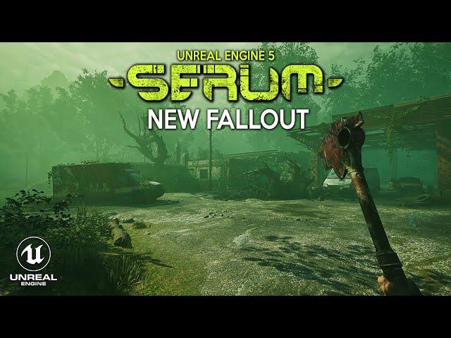 SERUM First Gameplay Demo | New Post-Apocalyptic game like FALLOUT in Unreal Engine 5 coming in 2024