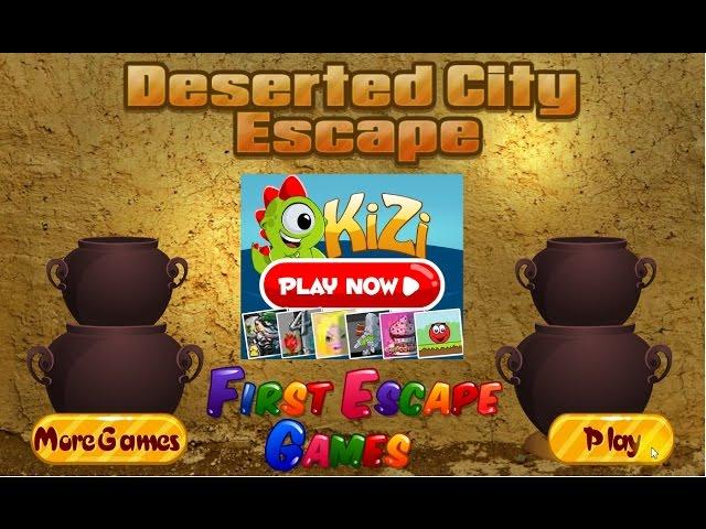 Deserted City Escape - First Escape Games walkthrough.