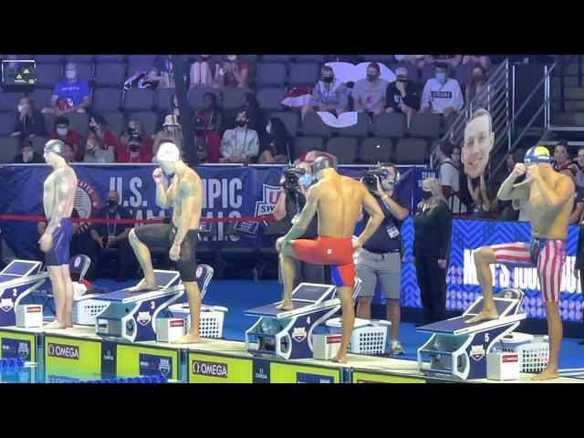 Caeleb Dressel Shatters US Open Record! 100 Butterly Olympic Trials Semifinal