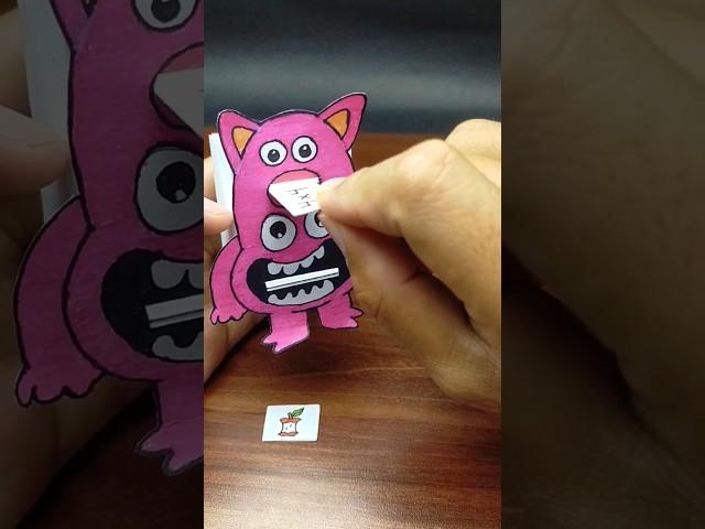 DIY Chef Pigster Paper Toy #short #youtubeshorts #chefpigster