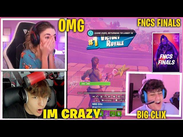 SOMMERSET & RONALDO FREAKS OUT When SPECTATING CLIX In FNCS GRAND FINALS! (Fortnite Season 8 FNCS)