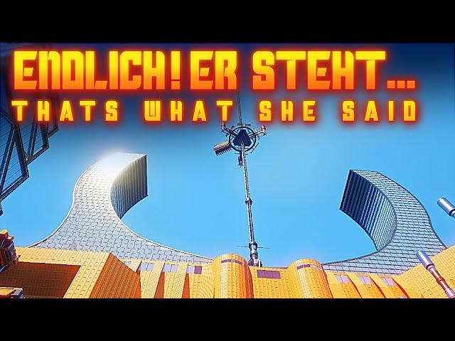 Weltraumlift steht für Version 1.0 Satisfactory Deutsch German Gameplay