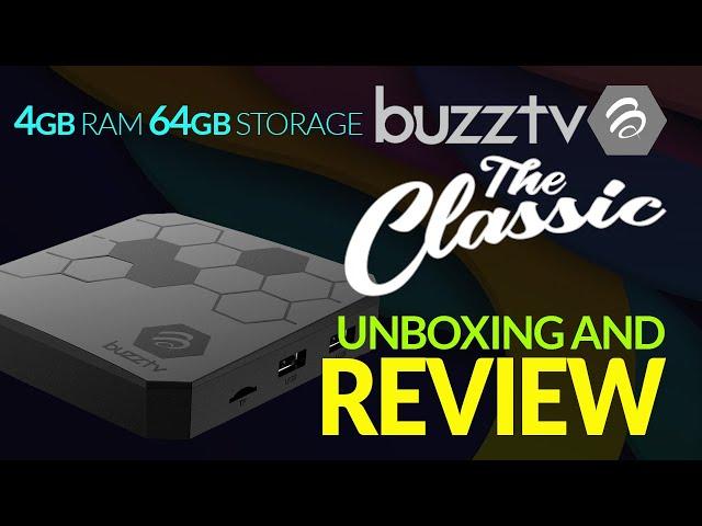 Buzztv The Classic Android Box   Unboxing and Review