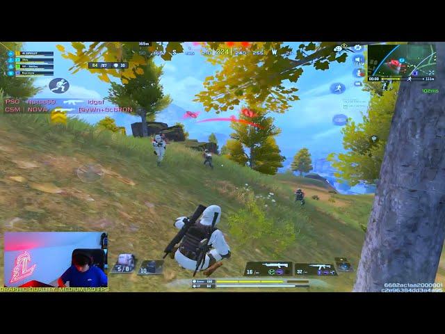 SQUAD VS SQUAD FULL GARENA GAMEPLAY WITH JEFF AND ZEYNA