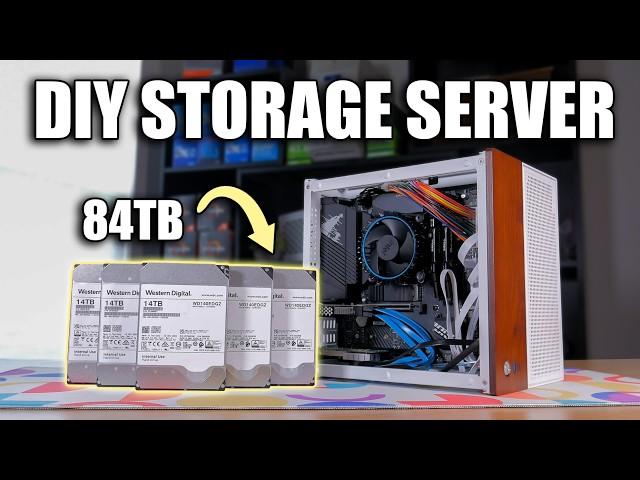 Building My New DIY Storage Server! (2024)