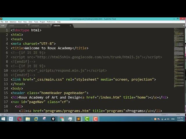 Sublime Text Tutorials 3 - How to Open , Save  and New Files in Sublime