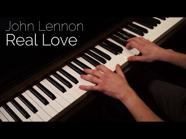 John Lennon - Real Love - Piano cover [HD]