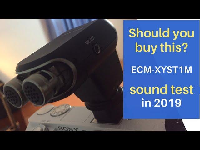 Sony ECM-XYST1M External Microphone Test on Sony a6000