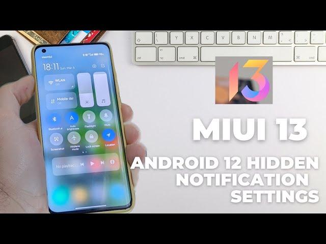 MIUI 13 Android 12 Hidden Notification History For Any Xiaomi Device | #notificationHistory
