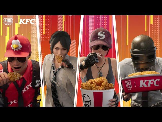 PUBG MOBILE | KFC Royale Restaurants and Themed Items / Sets are HERE!