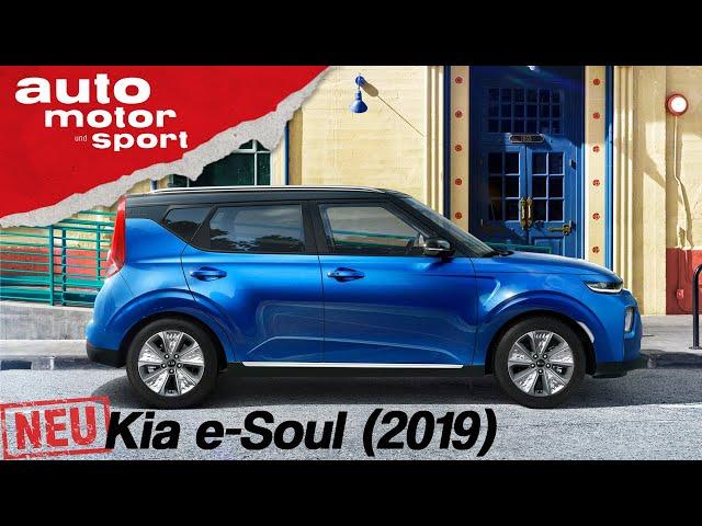 Der neue Kia e-Soul (2019): Was kann der Markenbotschafter? - Fahrbericht/Review |auto motor & sport