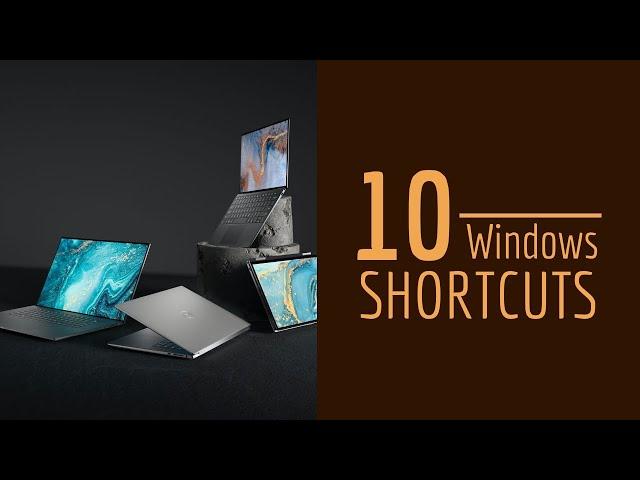 10 Handy shortcuts for windows that you aren't probably using