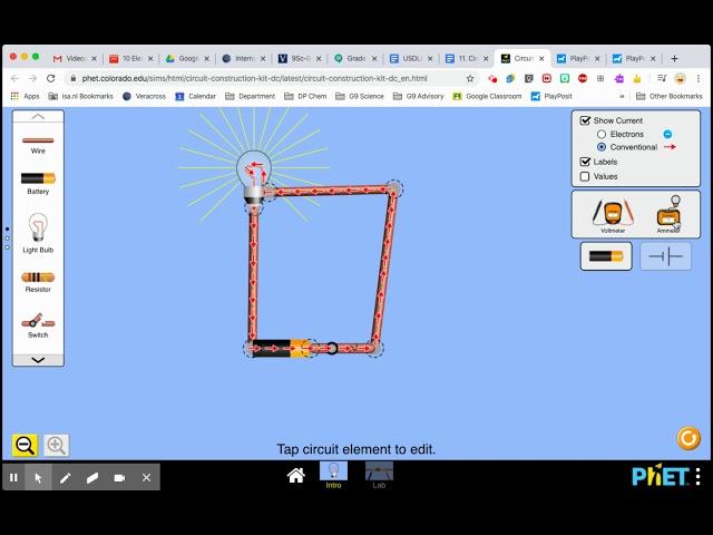 Introduction to Electric Circuits (& PhET Simulation)