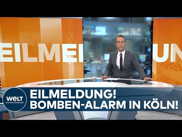 EILMELDUNG: Bombenalarm in Köln - Sprengstoff-Hunde schlagen bei NSU Gedenkveranstaltung an!