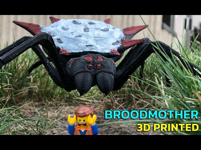 3D Printing The BROODMOTHER SPIDER From Grounded